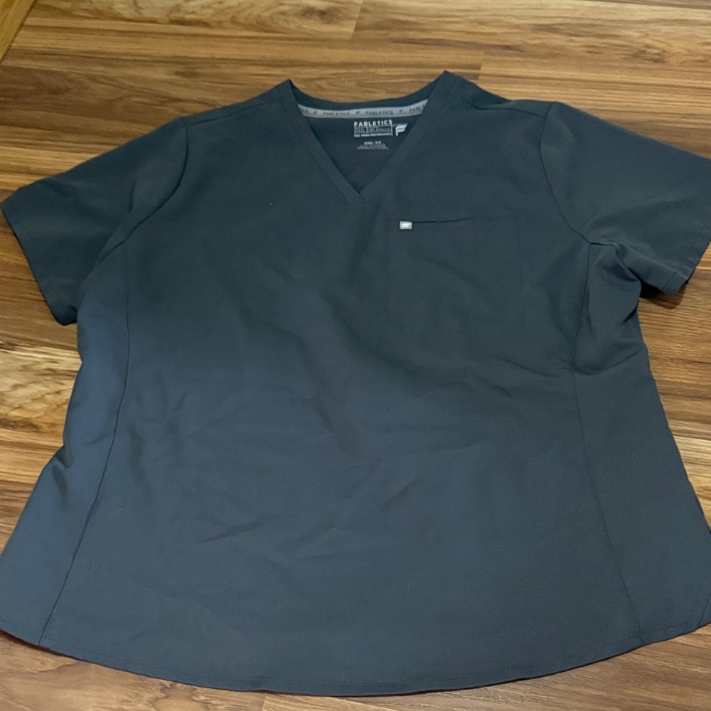 Gray Women's scrub Top